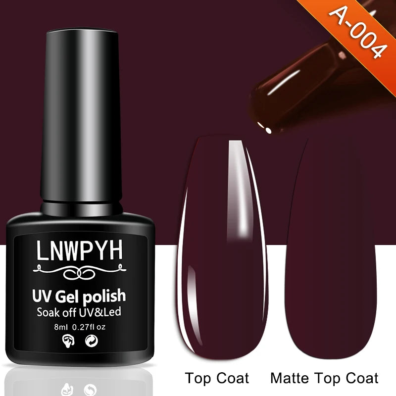 Kit de esmalte em gel com lâmpada UV para unhas, máquina elétrica de furadeira para unhas, kit de base e acabamento para unhas em gel Soak Off
