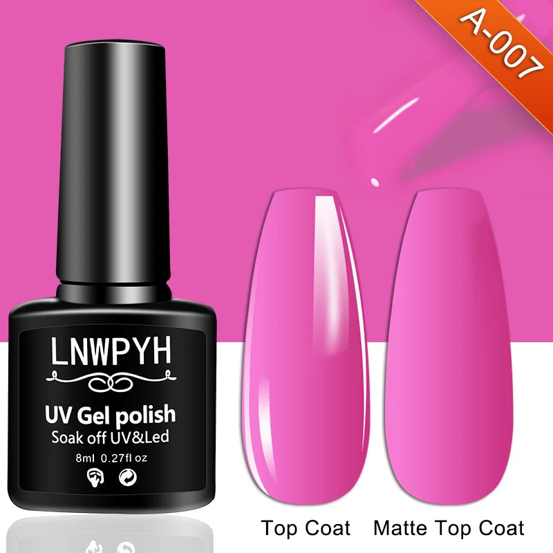 Kit de esmalte em gel com lâmpada UV para unhas, máquina elétrica de furadeira para unhas, kit de base e acabamento para unhas em gel Soak Off
