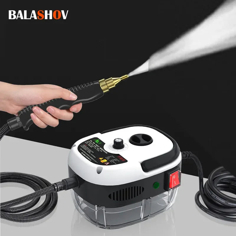 Limpador a vapor, esterilização de alta temperatura, ar condicionado, exaustor de cozinha, limpador a vapor para casa/carro, plugue americano 110V/plugue europeu 220V