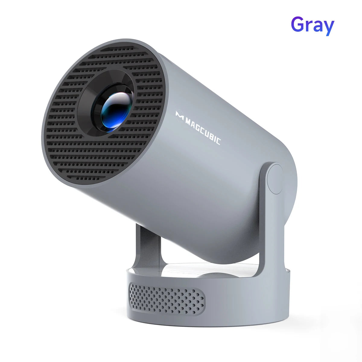 Projetor Magcubic Android 11 4K 1280*720P HY300 Pro + Dual Wifi 290ANSI Projetor Portátil de Cinema ao Ar Livre Flexível a 180° BT5.0