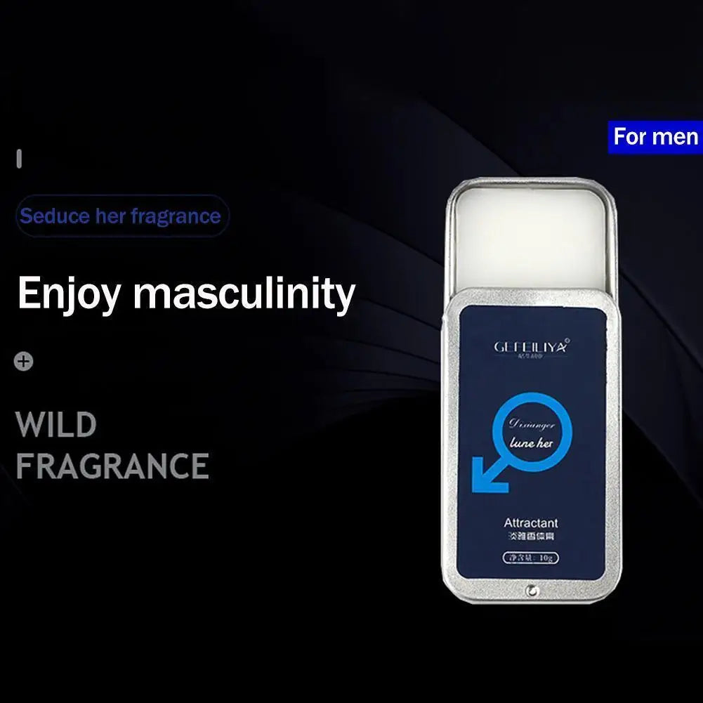 Perfume de feromônio corporal, bálsamo sólido para mulheres e homens, fragrância de bolso de longa duração, fragrância leve, perfume sólido portátil, 1/2/3 peças