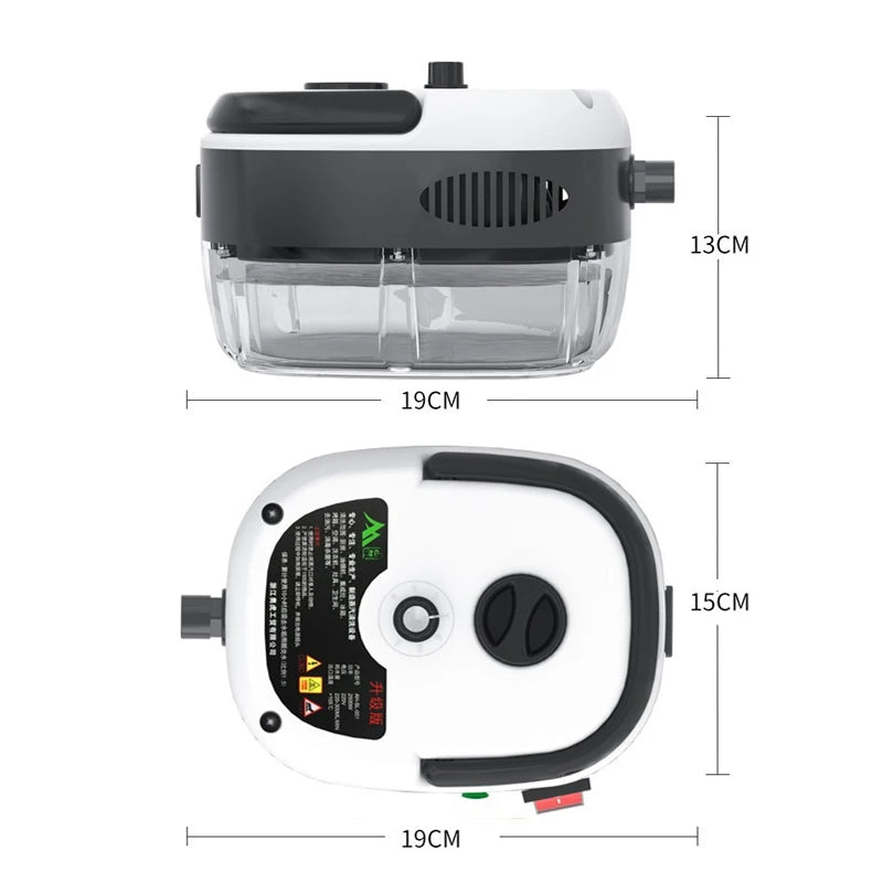 Limpador a vapor, esterilização de alta temperatura, ar condicionado, exaustor de cozinha, limpador a vapor para casa/carro, plugue americano 110V/plugue europeu 220V