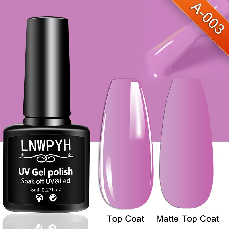 Kit de esmalte em gel com lâmpada UV para unhas, máquina elétrica de furadeira para unhas, kit de base e acabamento para unhas em gel Soak Off