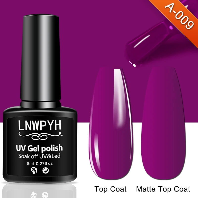 Kit de esmalte em gel com lâmpada UV para unhas, máquina elétrica de furadeira para unhas, kit de base e acabamento para unhas em gel Soak Off