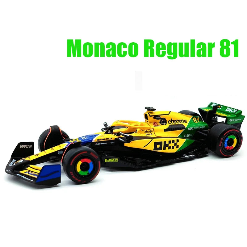 Carro de Brinquedo Mercedes-AMG Petronas F1 Team W15 2024 #44 Hamilton #63 George Russell Alloy Car Die Cast Model Toy Collectible