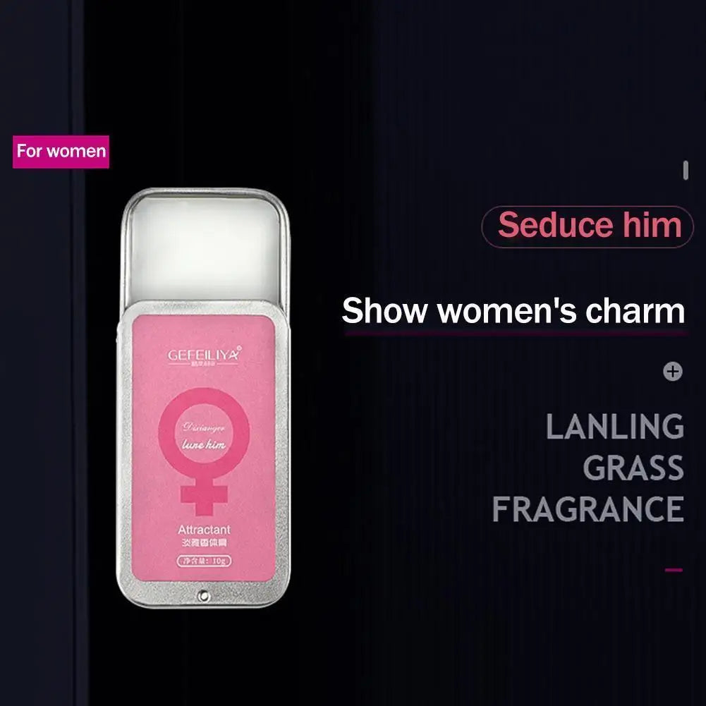 Perfume de feromônio corporal, bálsamo sólido para mulheres e homens, fragrância de bolso de longa duração, fragrância leve, perfume sólido portátil, 1/2/3 peças