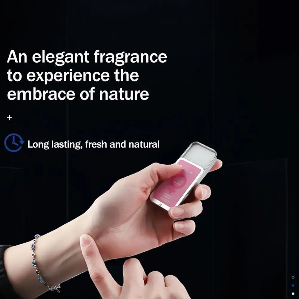 Perfume de feromônio corporal, bálsamo sólido para mulheres e homens, fragrância de bolso de longa duração, fragrância leve, perfume sólido portátil, 1/2/3 peças