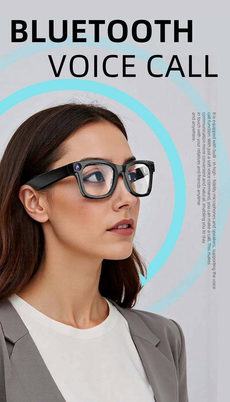 Xiaomi 4K Smart AI Glasses 800W pixel AI Shooting Camera HD Photo Video Voice Call Translation Waterproof Bluetooth AI Glasses