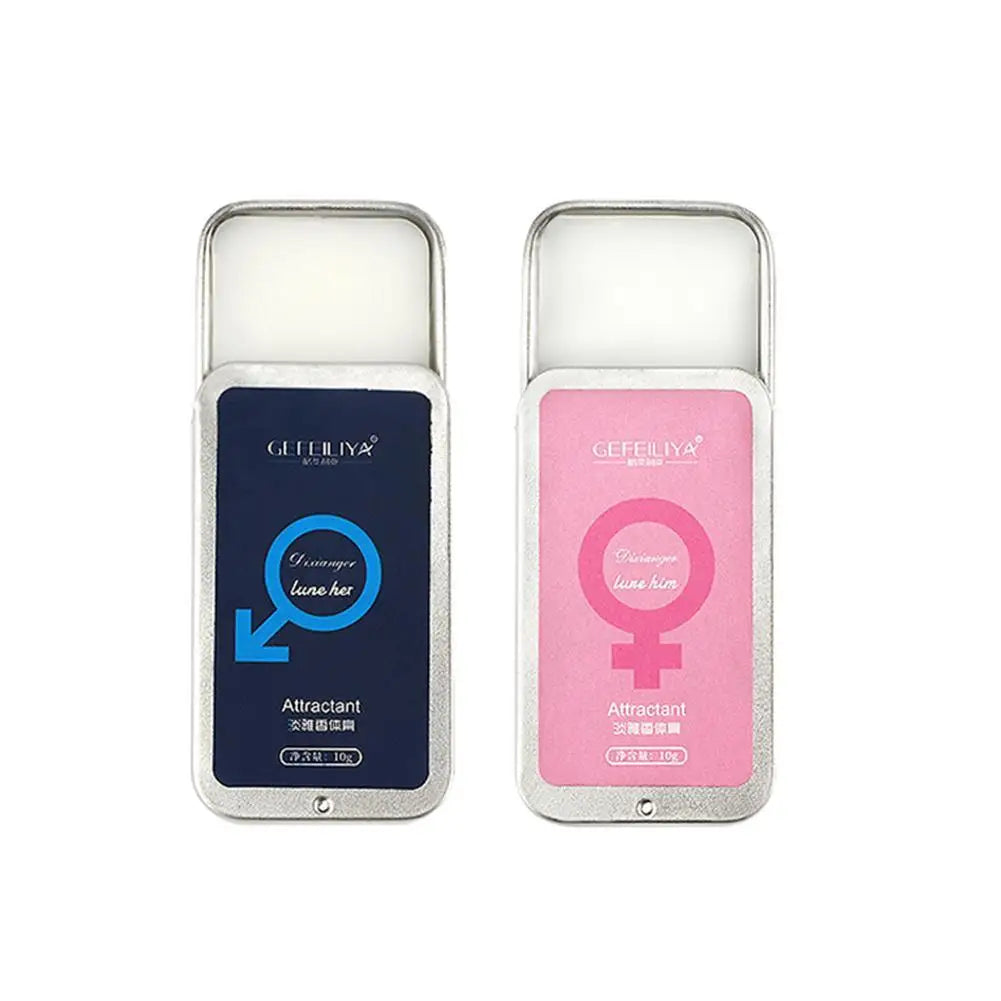 Perfume de feromônio corporal, bálsamo sólido para mulheres e homens, fragrância de bolso de longa duração, fragrância leve, perfume sólido portátil, 1/2/3 peças